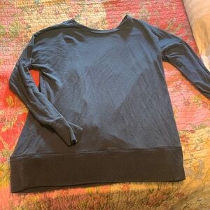 Athleta open back sweatshirt